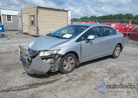2013 Honda Civic Lx из США, поврежденный, VIN 2HGFB2F50DH570280